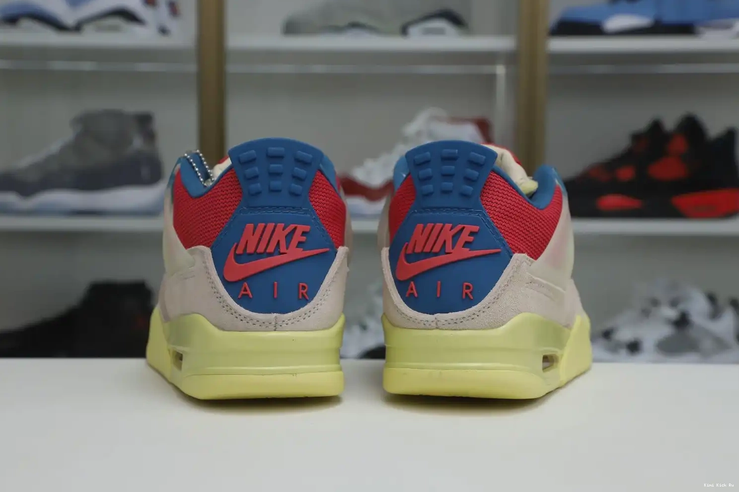 'GUAVA X UNION AIR ICE' JORDAN 4 LA RETRO Kimikick 0505